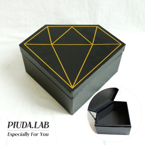 플라워박스 다이아몬드 블랙 소/용돈박스 만들기 재료-피우다랩